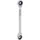 KS Tools GEARplus Torx-E-Doppel-Ratschenringschlüssel E 10 x E 12