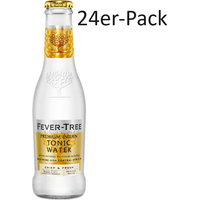 24er-Pack Fever-Tree Premium Indian Tonic Water,Alkoholfreies Getränk,Glas 200ml