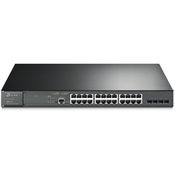 TP-LINK TL-SG3428MP JetStream-28-Port-Gigabit-L2-Managed-Switch mit 24 PoE+ -Ports 384W +4 Gigabit SFP Ports