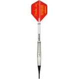 Unicorn Information System Unicorn Xiaochen Zong Soft Tip Darts, Silber, 19 g