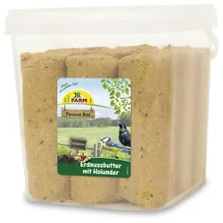 JR FARM Peanut Bar Erdnussbutter 3,15kg Wildvogelfutter Holunder