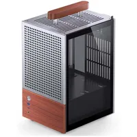 Jonsbo Mini-Tower Gehäuse, PC-Gehäuse, Gaming-Gehäuse Silber