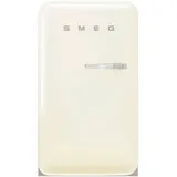 Smeg Kühlschrank 50 ́s Style, Creme, Metall, 1 Schublade(n) Schubladen, D, 54.5x97-98x70.1 cm, Gefrierfach, LED-Innenbeleuchtung, Küchen, Küchenelektrogeräte, Kühl- & Gefrierschränke, Kühlschränke, Standkühlschränke
