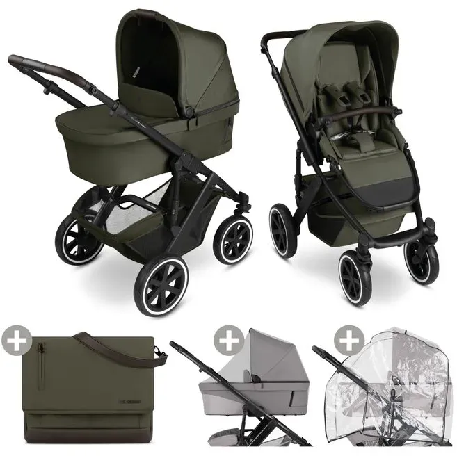 ABC Design Kombi-Kinderwagen Salsa 5 Air Avocado Aluminium