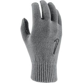 Nike Unisex – Erwachsene Knitted Tech Grip Handschuhe, Grau, S/M