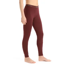 Icebreaker Unterwäsche Leggings 200 Oasis - Merinowolle, enganliegend - lang espressobraun Damen