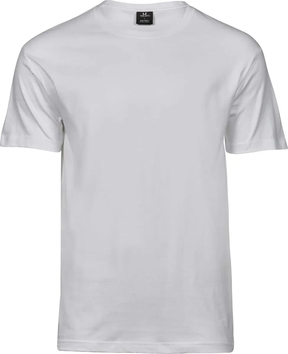 Tee Jays Herren T-Shirt 'Sof Tee' 8000 white L