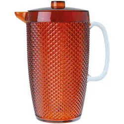 Excelsa Karaffe Diamond Plastik 2,5 L Orange