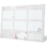 Grupo Erik Wochenplaner Block A4 Kalender Planer Disney Aristocats Tischkalender Block - Kalender Planer - Tischplaner A4 Tischkalender ohne Datum - Schreibtischunterlage Papier