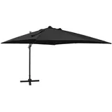 vidaXL Ampelschirm Ø 300 cm schwarz