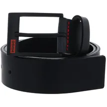 Hugo Herrengürtel Leder schwarz 80