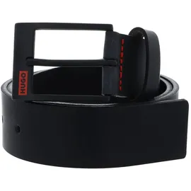 Hugo Herrengürtel Leder schwarz 80