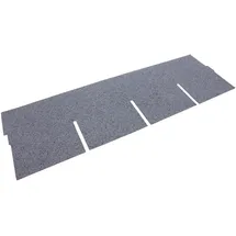 DAPRONA Dachschindeln Rechteck 20x 1m x 32cm Bitumen Grau Dacheindeckung