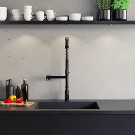 Steinberg Serie 100 Einhebelmischer Mattschwarz