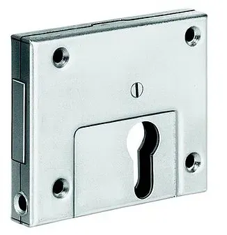 Riegelschloss AMF 49 (Ausführung: Profilzylinder PZ)