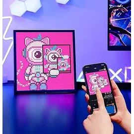 Divoom Pixoo 64 (10.30", 64 x 64 Pixel Display mit WiFi