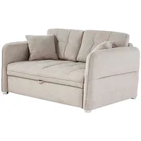 Jockenhöfer Schlafsofa Polyester 2-Sitzer Grau