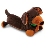 NICI 49821 Kuscheltier Dackel liegend braun - Braun