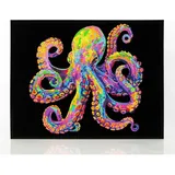 needle art world Diamond Painting Neon Oktopus