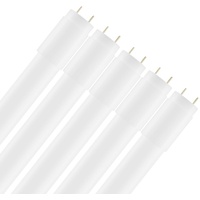 WATTERIE: 5er Pack: T8 LED-Tube 24W/4000K 840 neutralweiß G13 ► 150cm LED-Röhre inkl. Starter ► 2880lm ► nicht dimmbar ► 270° Ausstrahlungswinkel ► KVG Röhre ► ersetzt 58W Leuchtstoffröhre