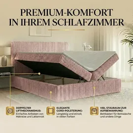 A&J MöbelLand RALF 140 x 200 cm H2 Grau