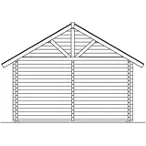 SKANHOLZ Toronto 2 5 x 6,4 m Beige