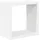 vidaXL Würfelregale 4 Stk. 26 x 15 x 26 cm Weiß