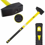 DEMA - Vorschlaghammer Hammer 4 Kg 90 Cm - Stiel Mit Glasfaserkern Anti-vibrationsgriff