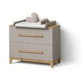 livinity® Wickelkommode Mailo, Cashmere/Artisan, mit 2 Schubladen