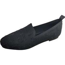 La Strada Slipper in schwarz, 39