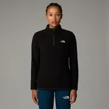 The North Face - Women's 100 Glacier 1/4 Zip - Fleecepullover Gr S schwarz