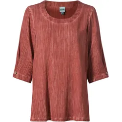 Viskose-Mix-Bluse, rost, 50