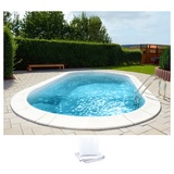 my POOL BWT Oval, (Set, 2 tlg.), 74156808-0 weiß/sand