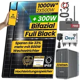 EPP.Solar 1000W/800W Balkonkraftwerk mit Speicher Komplettset 2,24 kWh Marstek B2500-D Speicher mit DEYE 800W WIFI Wechselrichter Smart Mini Anlage