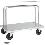 Kongamek Plattenwagen verzinkt 1250x700x945mm mit 2 Ladebügeln ohne Bremse
