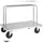 Kongamek Plattenwagen verzinkt 1250x700x945mm mit 2 Ladebügeln ohne Bremse