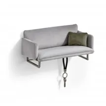 philippi Garderobenhaken Couch grau
