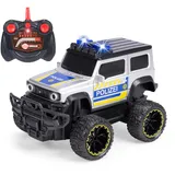DICKIE RC-Auto Suzuki Jimny Police 2CH RTR blau|silberfarben (203714028)