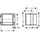 Hansgrohe XtraStoris 150x150x140mm, mattschwarz