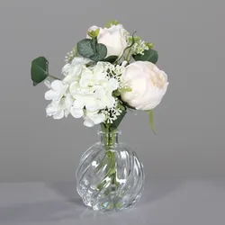 Kunstblume BOUQUET - beige