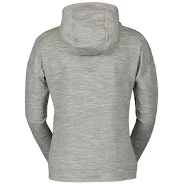Scott Commuter Merino Reißverschlusspullover - Grey Melange - M