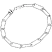 GIORGIO MARTELLO MILANO Kordel-Optik Armband Silber 925 19 cm