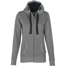 HRM Women ́s Hooded Jacket - grau-melange - L