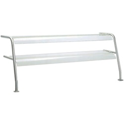 Glas-sb-shelf neutral auf 2 ebenen - 1600x205x700 mm - 10736783 Eurast