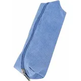 ONLINE USV-Systeme Online Federmäppchen Cord Blue, Schlamperetui, aus Stoff, blau