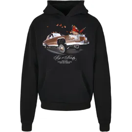 Mister Tee Pimp a Butterfly Hoodie Schwarz M
