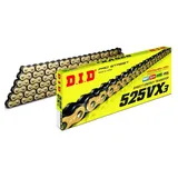 DID Kette 525VX3 Gold Schwarz 116 Links