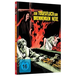 DER TODESFLUCH DER BRENNENDEN HEXE - Mediabook - COVER A - limitiert auf 333 Stück (Blu-ray+DVD) (Neu differenzbesteuert)