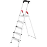 Hailo Xxl Easyclix Trittleiter 3 Stufen - Silver - One Size