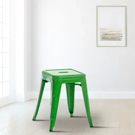 deluke Hocker FULDA Metall 40 x 46 x 40 cm Grün